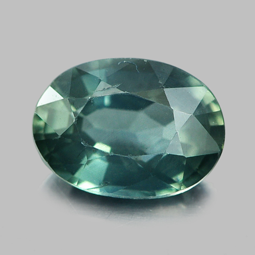 0.74 Ct. Charming Oval Shape Natural Gemstone Bluish Green Sapphire
