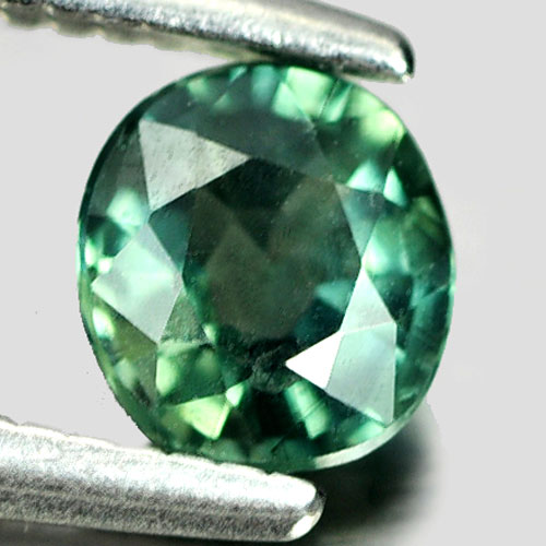0.51 Ct. Attractive Oval Shape Natural Blue Green Sapphire Gemstone
