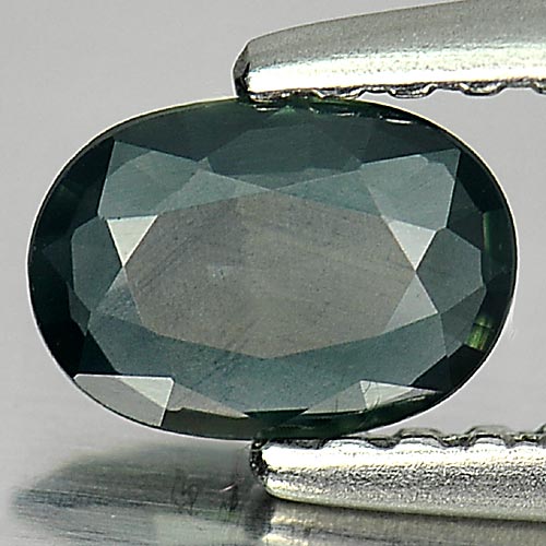 0.40 Ct. Oval Shape Natural Gemstone Bluish Green Sapphire