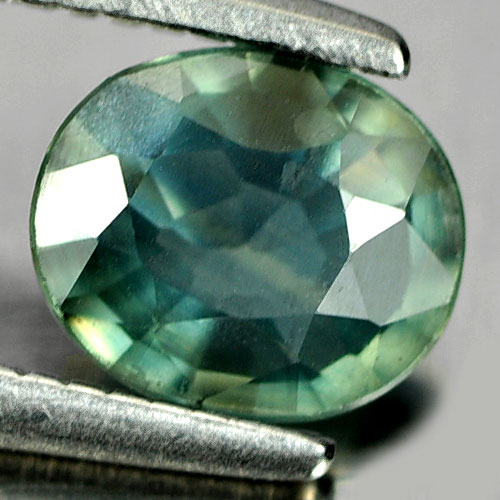 0.66 Ct. Delightful Oval Shape Natural Blue Green Sapphire Gemstone