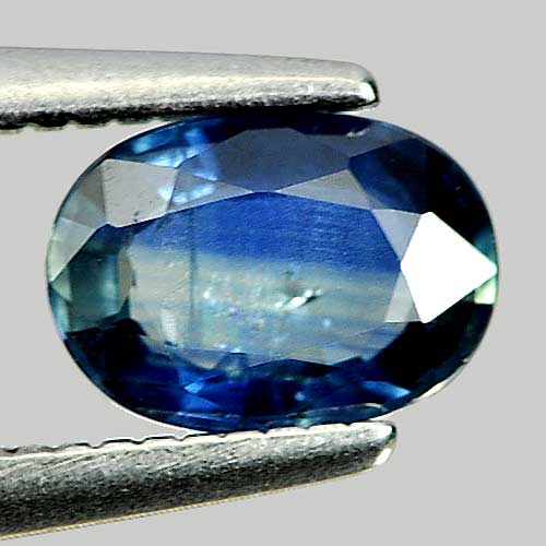 0.69 Ct. Good Natural Gemstone Blue Sapphire Oval Shape