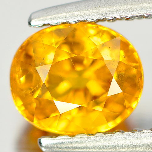 1.17 Ct. Oval Shape Natural Gem Yellow Sapphire Thailand