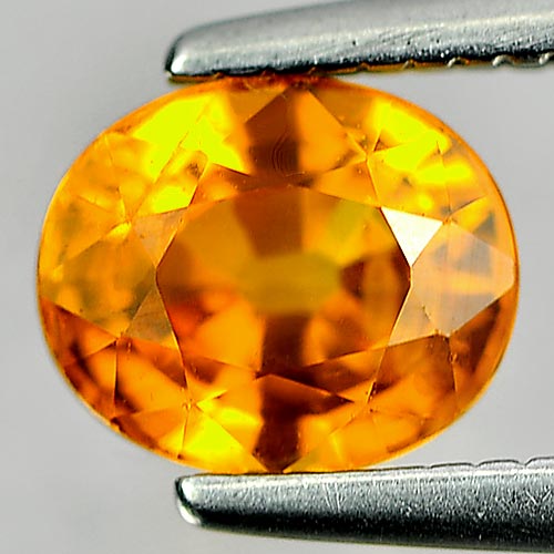 Attractive Gem 1.11 Ct. Oval Natural Yellow Sapphire Thailand