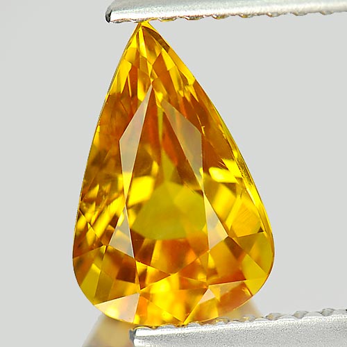 2.03 Ct. Alluring Pear Shape Natural Gemstone Yellow Ceylon Sapphire
