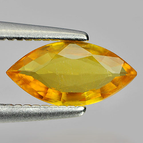 0.71 Ct. Alluring Marquise Shape Natural Gem Yellow Sapphire Thailand