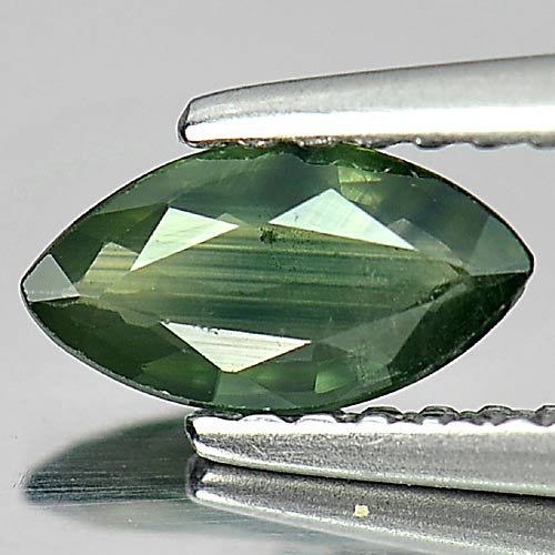 0.56 Ct. Alluring Natural Gem Green Sapphire Marquise Shape