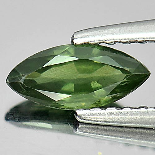 0.59 Ct. Charming Natural Gem Green Sapphire Marquise Shape