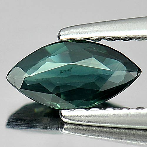 0.60 Ct. Marquise Natural Gemstone Green Sapphire From Thailand