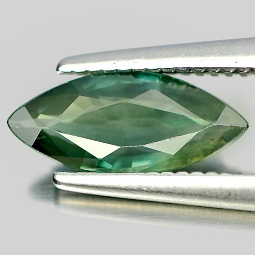 0.76 Ct. Charming Natural Gem Green Sapphire Marquise Shape