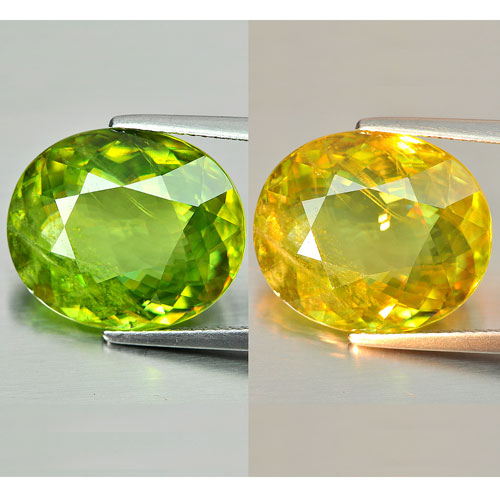 13.50 Ct. Charming Natural Multi-Color Shpene With Rainbow Spark Oval Shape