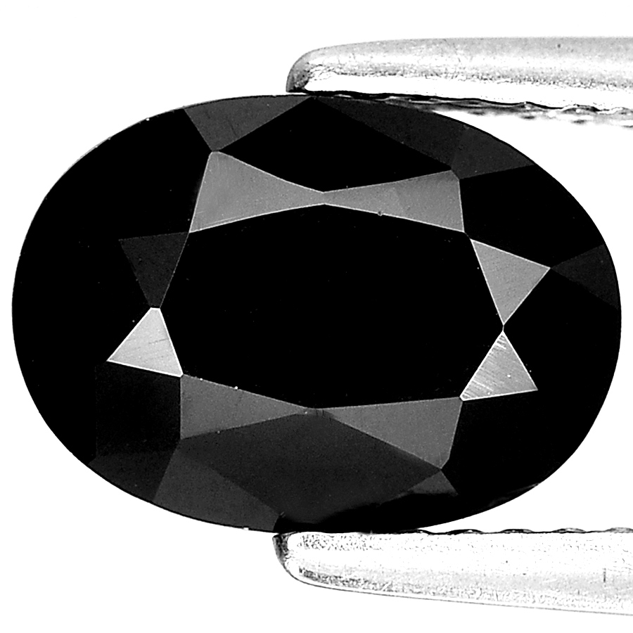 Unheated 2.86 Ct. Alluring Oval Shape Gem Natural Black Spinel From Thailand
