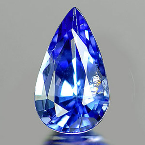 1.35 Ct. Natural Violet Blue Tanzanite Gemstone Pear Shape
