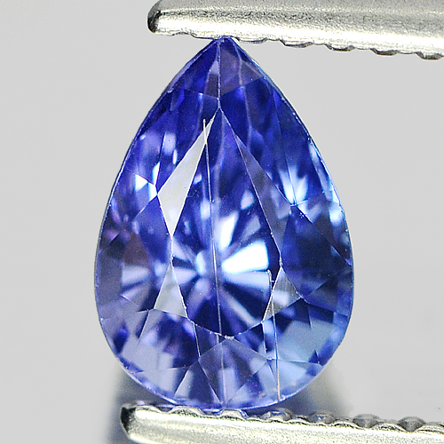 1.06 Ct. Natural Violet Blue Tanzanite Gemstone Pear Shape