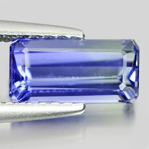 1.32 Ct. Natural Violetish Blue Tanzanite Gemstone Octagon Shape