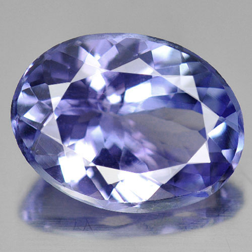 1.71 Ct. Oval Shape Natural Violetish Blue Tanzanite Gemstone