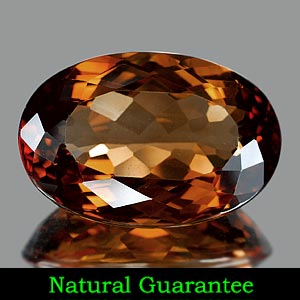 Certified Natural Gemstone 40.47 Ct. Clean Yellow Brown Topaz