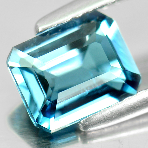1.42 Ct. Natural London Blue Topaz Gemstone Octagon Shape Brazil