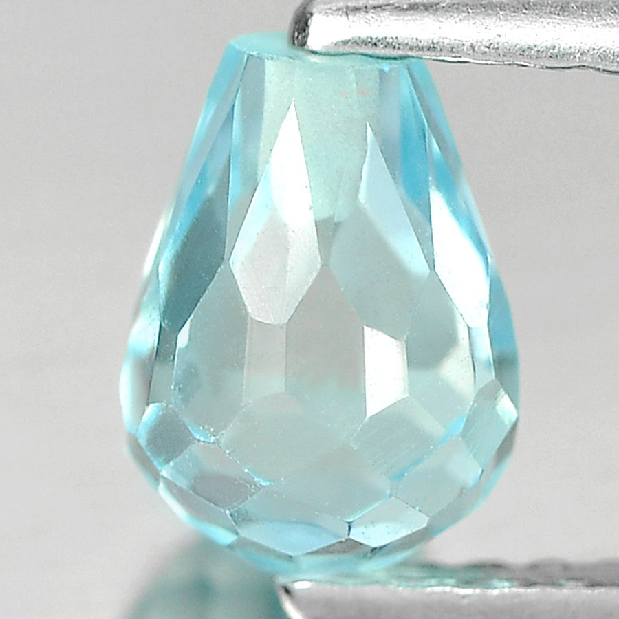 1.70 Ct. Briolette with Drilled Gems Natural Blue Topaz From Brazil