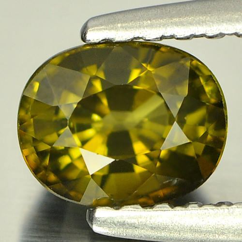 0.75 Ct. Lively Clean Natural Lime Green Tourmaline Gem
