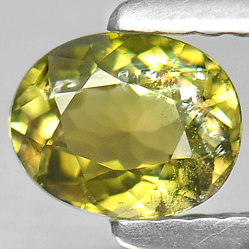 0.60 Ct. Fabulous Oval Natural Lime Green Tourmaline