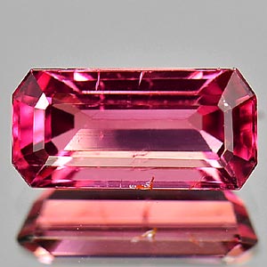 1.99 Ct. Octagon Shape Natural Purplish Pink Tourmaline Gemstone