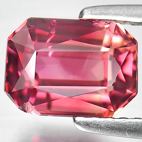 Pink Tourmaline 2.25 Ct. Octagon Shape 8 x 6 Mm. Natural Gemstone Unheated