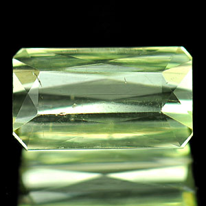 Unheated 2.89 Ct. Natural Gemstone Light Green TOURMALINE Octagon Shape