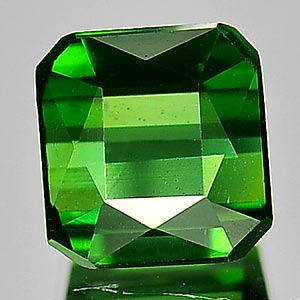 1.87 Ct. Natural Green Tourmaline Gemstone Octagon Shape Unheated
