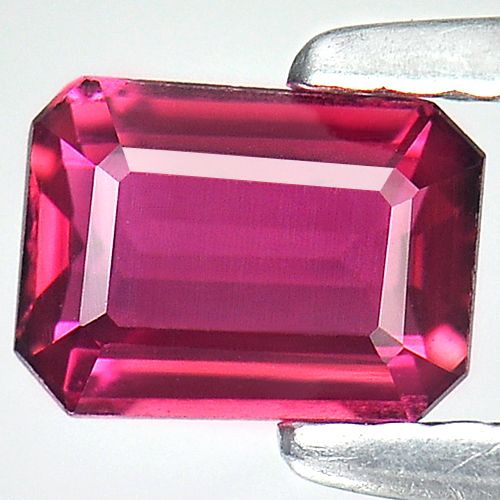 0.66 Ct. Octagon Shape Natural Pink Tourmaline Gemstone Unheated