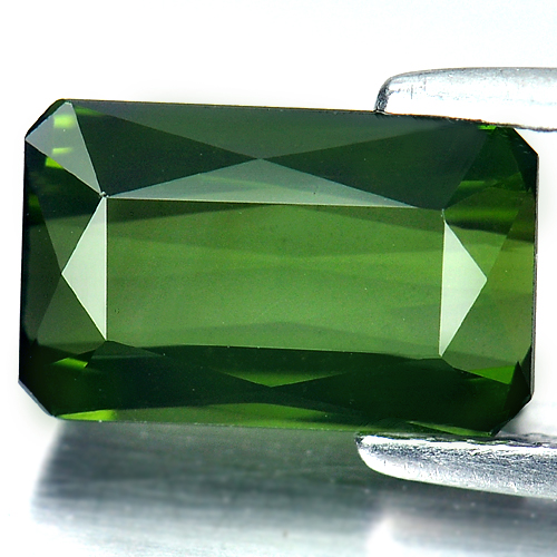 2.41 Ct. Natural Gemstones Green Tourmaline Octagon Shape Unheated