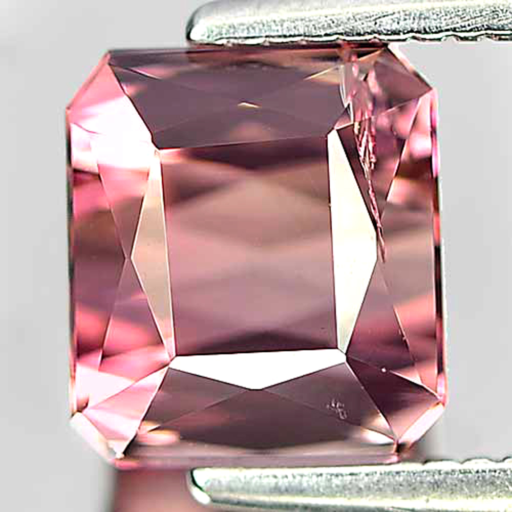 Pink Tourmaline 2.49 Ct. Octagon Shape 6.9 x 6.1 Mm. Natural Gemstone Nigeria