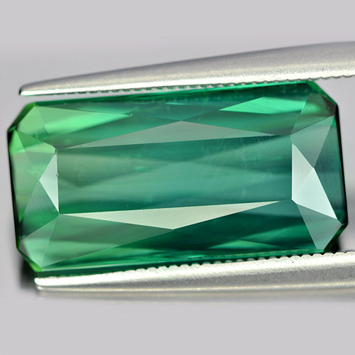 Attractive 8.99 Ct. Octagon Shape Natural Gemstone Green Tourmaline Nigeria