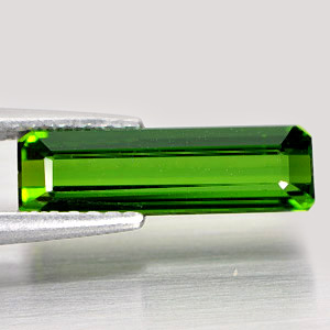 1.43 Ct. Natural Gemstone Octagon Shape Green Tourmaline Nigeria