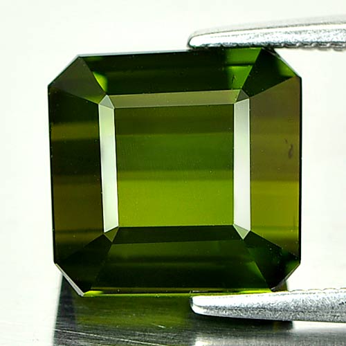 Natural Gemstone 6.06 Ct. Green Tourmaline Octagon Shape
