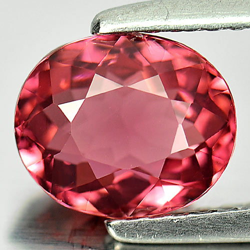 Pink Tourmaline 1.49 Ct. Oval 8 x 6.7 Mm. Natural Gemstone From Nigeria Unheated