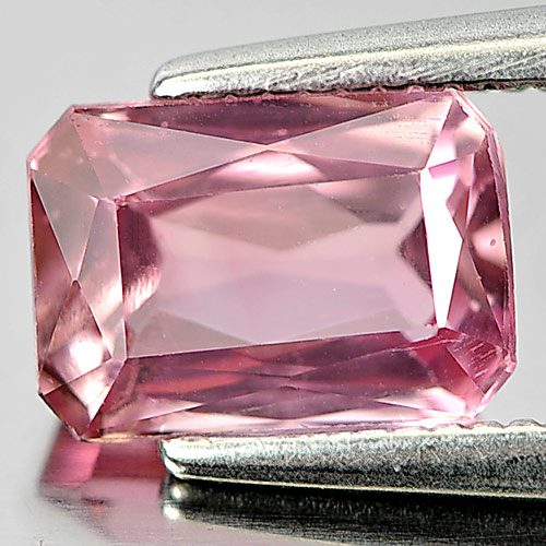 Nice Gemstone 1.50 Ct. Octagon Natural Pink Tourmaline Unheated