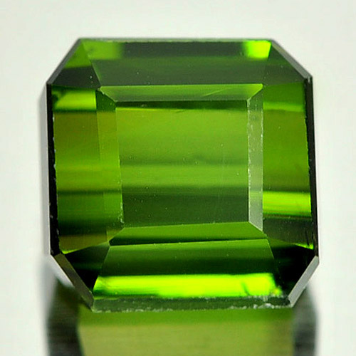 Natural Gemstone 2.36 Ct. Octagon Shape Green Tourmaline Unheated