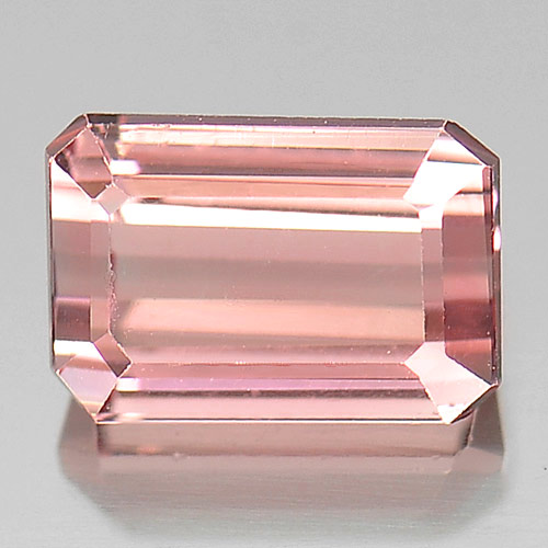 Nice Gemstone 1.24 Ct. Octagon Shape Natural Pink Tourmaline Nigeria