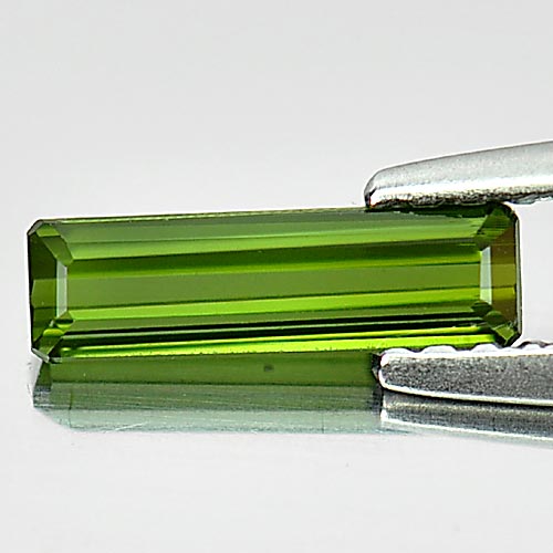 0.56 Ct. Alluring Octagon Shape Natural Green Tourmaline Gemstone