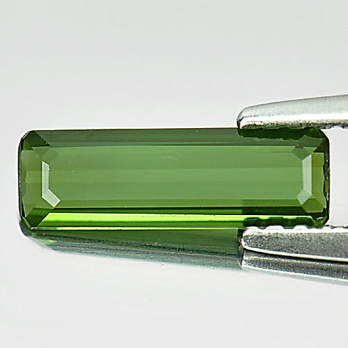 0.61 Ct. Beauteous Octagon Shape Natural Green Tourmaline Gemstone