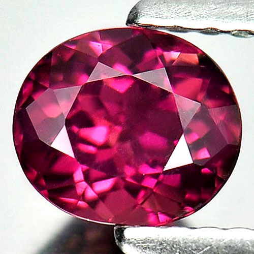 Natural Gemstone Violet Pink Tourmaline 0.83 Ct. Oval Shape 6.2 x 5.4 x 4 Mm.