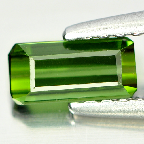 0.48 Ct. Good Natural Gemstone Octagon Shape Green Tourmaline Unheated