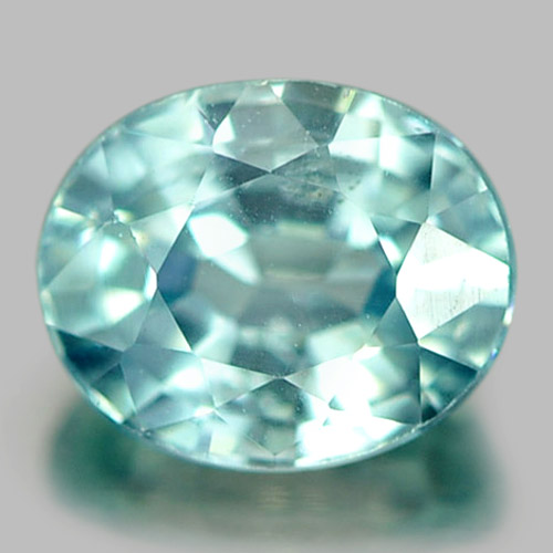 1.06 Ct. Good Oval Shape Natural Blue Color Zircon Gemstones
