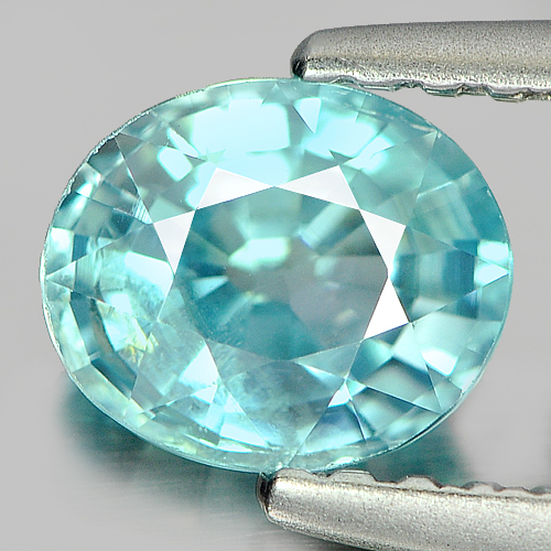 1.07 Ct. Expertly Cut Natural Blue Zircon Cambodia Gem