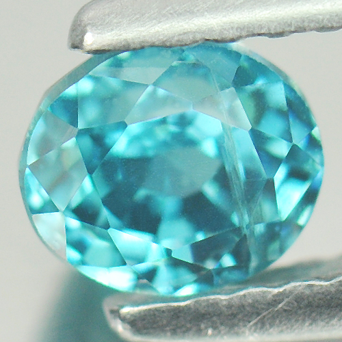 1.13 Ct. Handsomely Cut Natural Blue Zircon Cambodia