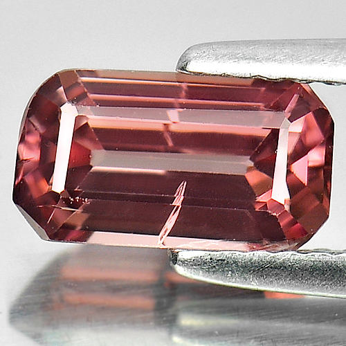 Calibrate Size 2.02 Ct. Octagon Natural Gem Imperial Pink Zircon