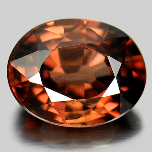 1.78 Ct. Oval Shape Natural Imperial Zircon Gemstone Unheated