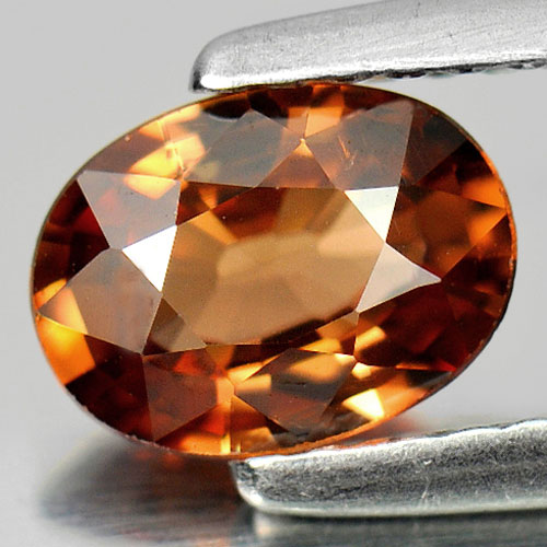 1.05 Ct. Oval Shape Natural Imperial Zircon Gemstone