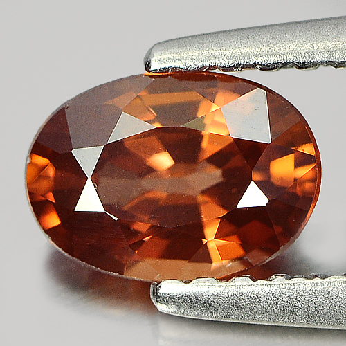 1.02 Ct. Natural Imperial Zircon Gemstone Oval Shape