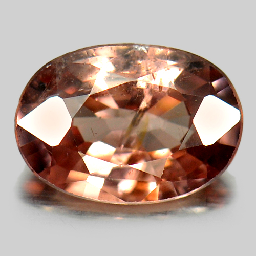 0.81 Ct. Oval Shape Natural Imperial Pink Zircon Gemstone